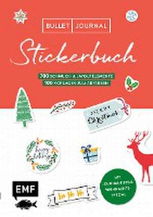 Bullet Journal - Stickerbuch Merry Christmas: 700 weihnachtliche Schmuckelemente