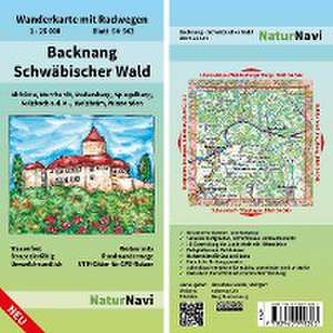 Backnang - Schwäbischer Wald 1 : 25 000, Blatt 54-542