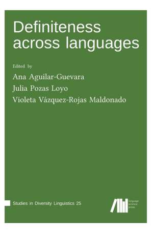 Definiteness across languages de Ana Aguilar-Guevara