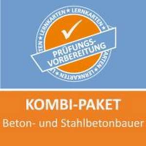 AzubiShop24.de Kombi-Paket Beton- und Stahlbetonbauer Lernkarten de Jennifer Christiansen