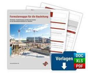 Formularmappe für die Bauleitung de Forum Verlag Herkert Gmbh