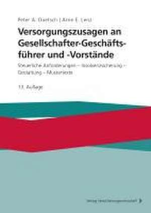 Versorgungszusagen an Gesellschafter-Geschäftsführer und -Vorstände de Peter A. Doetsch