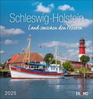 Schleswig-Holstein Postkartenkalender 2025 - Land zwischen den Meeren de Eiland