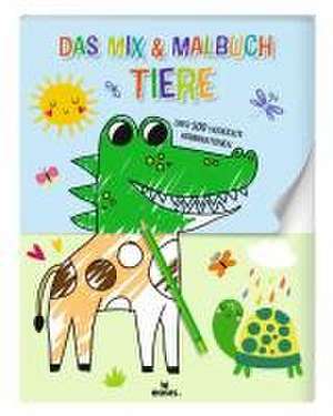 Das Mix & Malbuch Tiere de Elizabeth Golding