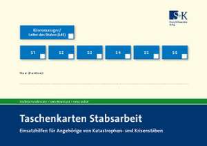 Taschenkarten Stabsarbeit de Andreas Knickmann