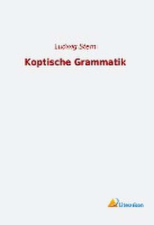 Koptische Grammatik de Ludwig Stern