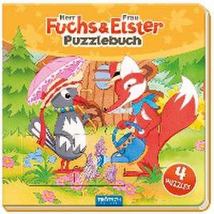 Trötsch Unser Sandmännchen Puzzlebuch mit 4 Puzzle Fuchs und Elster de Trötsch Verlag GmbH & Co. KG