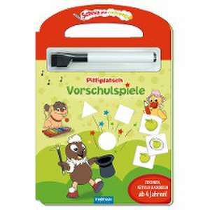 Trötsch Unser kleines Sandmännchen Schreib und wisch weg Vorschulspiele Pittiplatsch Pappenbuch de Trötsch Verlag GmbH & Co.KG