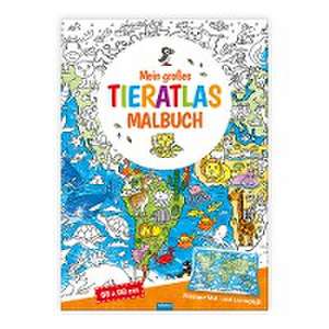 Trötsch Malbuch Mein großes Tieratlas Malbuch de Trötsch Verlag