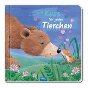 Trötsch Pappenbuch mit Reimen Ein Kuss für jedes Tierchen de Trötsch Verlag GmbH & Co.KG