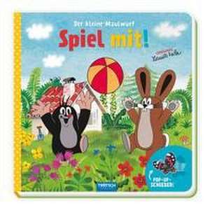 Trötsch Der kleine Maulwurf Spiel mit Pappenbuch mit Pop-up-Schiebern de Trötsch Verlag