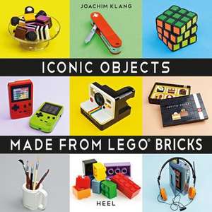 ICONIC OBJECTS MADE OF LEGO BRICKS de Joachim Klang