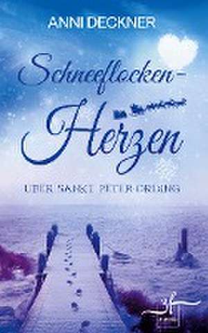 Schneeflockenherzen über Sankt Peter-Ording de Anni Deckner