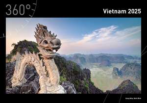 360° Vietnam Premiumkalender 2025 de Gerhard Zwerger-Schoner