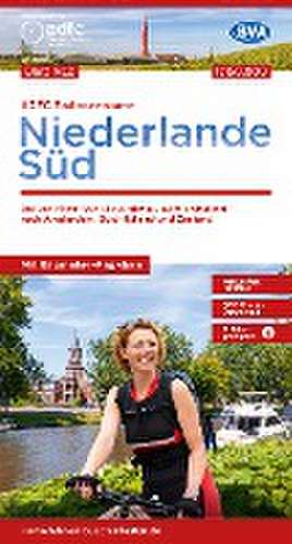 ADFC-Radtourenkarte NL 2 Niederlande Süd 1:150.000, reiß- und wetterfest, E-Bike geeignet, GPS-Tracks Download, mit Knotenpunkten, mit Bett+Bike Symbolen, mit Kilometer-Angaben de Allgemeiner Deutscher Fahrrad-Club e. V. (ADFC)