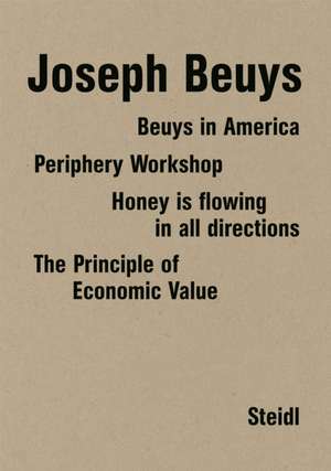 Beuys, J: Four Books in a Box de Gerhard Steidl