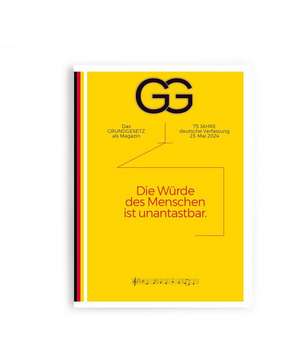 Das Grundgesetz als Magazin - 75 Jahre de Wurm und Volleritsch GBR