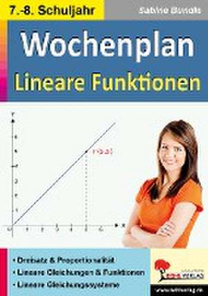 Wochenplan Lineare Funktionen / Kl 7-8