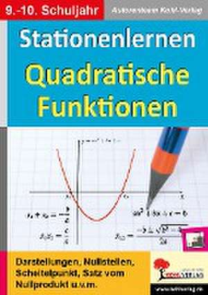 Stationenlernen Quadratische Funktionen de Sabine Bundle