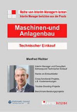 Technischer Einkauf im Maschinen- und Anlagenbau de Manfred Richter