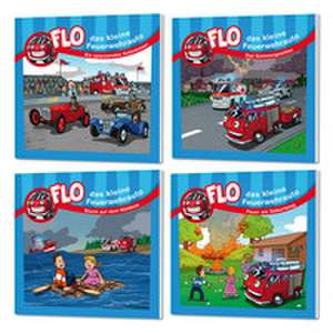 Flo Minibuch-Set 1 de das kleine Feuerwehrauto Flo