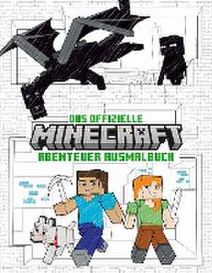 Das offizielle Minecraft-Abenteuer-Ausmalbuch de Andreas Mergenthaler