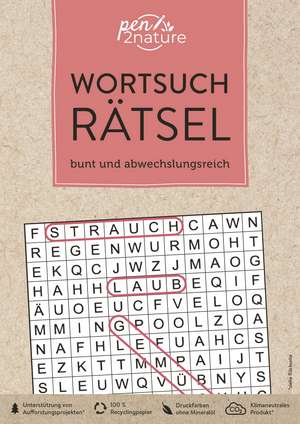 Wortsuchrätsel . bunt und abwechslungsreich