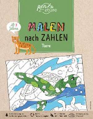 Pen2nature: Malen nach Zahlen Tiere