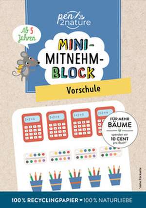 Mini-Mitnehm-Block Vorschule de Pen2nature