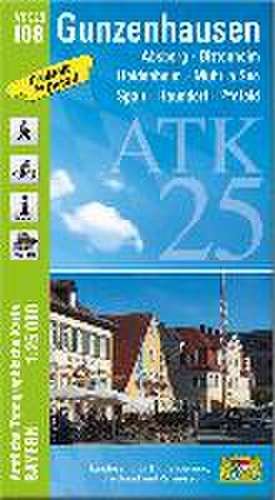 ATK25-I08 Gunzenhausen (Amtliche Topographische Karte 1:25000) de Breitband und Vermessung Landesamt für Digitalisierung