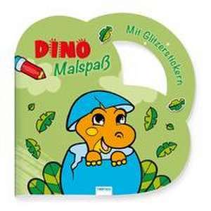 Trötsch Malbuch Stickermalbuch Dino Malspaß de Trötsch Verlag