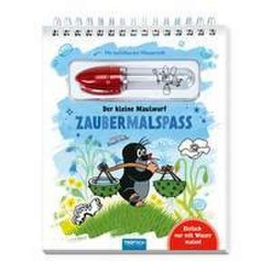 Trötsch Der kleine Maulwurf Zaubermalspaß mit Wasserstift Malblock de Trötsch Verlag