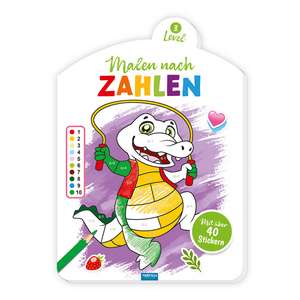 Trötsch Malen nach Zahlen 3. Level Malbuch de Trötsch Verlag GmbH & Co. KG