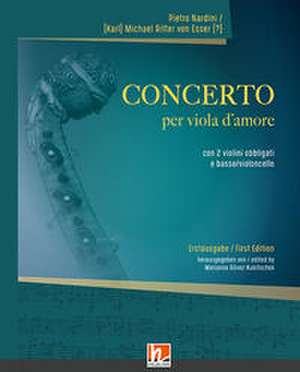 CONCERTO per viola d'amore de Karl Pietro Nardin