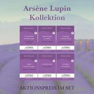 Arsène Lupin Kollektion (Bücher + 6 Audio-CDs) - Lesemethode von Ilya Frank de Maurice Leblanc