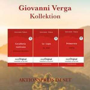 Giovanni Verga Kollektion (Bücher + 3 Audio-CDs) - Lesemethode von Ilya Frank de Giovanni Verga