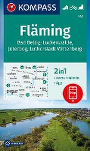 KOMPASS Wanderkarte 747 Fläming 1:50.000 de KOMPASS-Karten GmbH