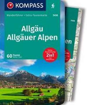 KOMPASS Wanderführer Allgäu, Allgäuer Alpen, 60 Touren mit Extra-Tourenkarte de Walter Theil