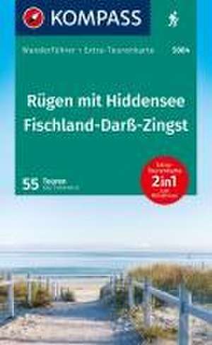 KOMPASS Wanderführer Rügen, mit Hiddensee und Fischland-Darß-Zingst, 55 Touren mit Extra-Tourenkarte de Kay Tschersich