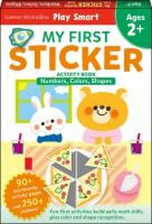 Play Smart My First Sticker Numbers, Colors, Shapes de Gakken Early Childhood Experts