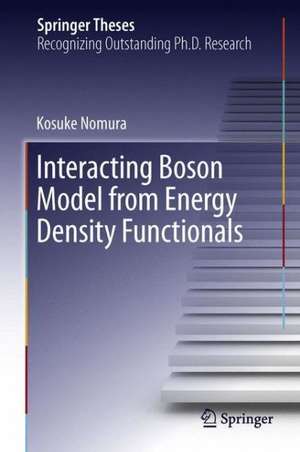 Interacting Boson Model from Energy Density Functionals de Kosuke Nomura