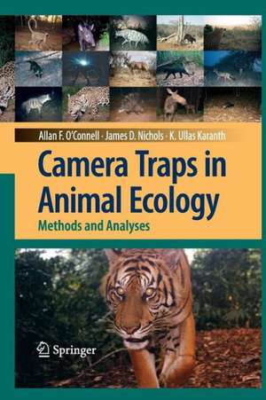 Camera Traps in Animal Ecology: Methods and Analyses de Allan F. O'Connell