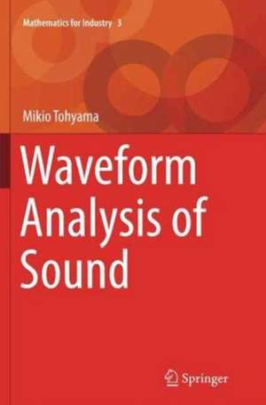 Waveform Analysis of Sound de Mikio Tohyama