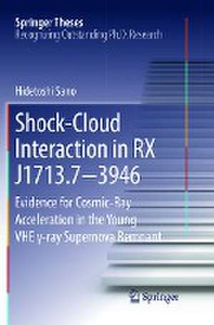 Shock-Cloud Interaction in RX J1713.7−3946: Evidence for Cosmic-Ray Acceleration in the Young VHE γ-ray Supernova Remnant de Hidetoshi Sano