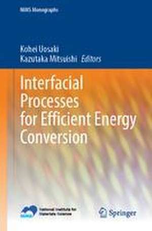 Interfacial Processes for Efficient Energy Conversion de Kohei Uosaki