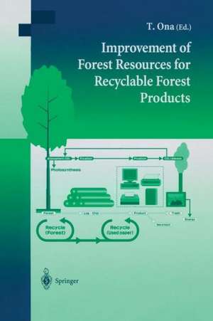 Improvement of Forest Resources for Recyclable Forest Products de T. Ona