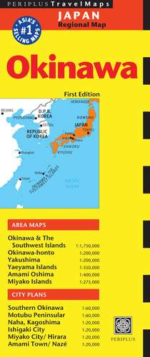 Okinawa Travel Map First Edition de Periplus Editors