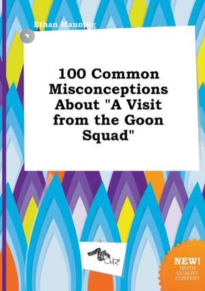 100 Common Misconceptions about a Visit from the Goon Squad de Ethan Manning