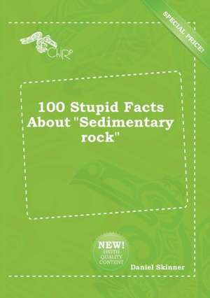 100 Stupid Facts about Sedimentary Rock de Daniel Skinner