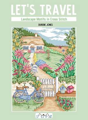 Cross Stitch Let′s Travel de Durene Jones